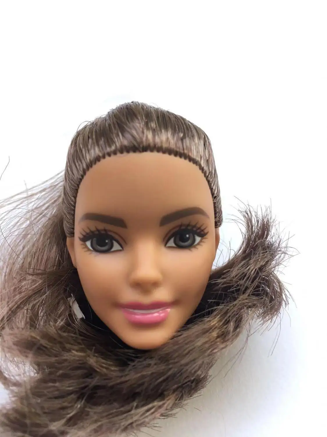 as pics Кукла Belle, игрушка, голова принцессы, длинные волосы, кукла, голова для девочки, сделай сам, макияж, волосы, игрушки для детей, макияж, сделай сам, игрушки для детей, подарки на день рождения - Цвет: as pics