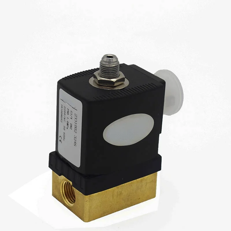 Пневматический электромагнитный клапан с прямым управлением медный воздушный
