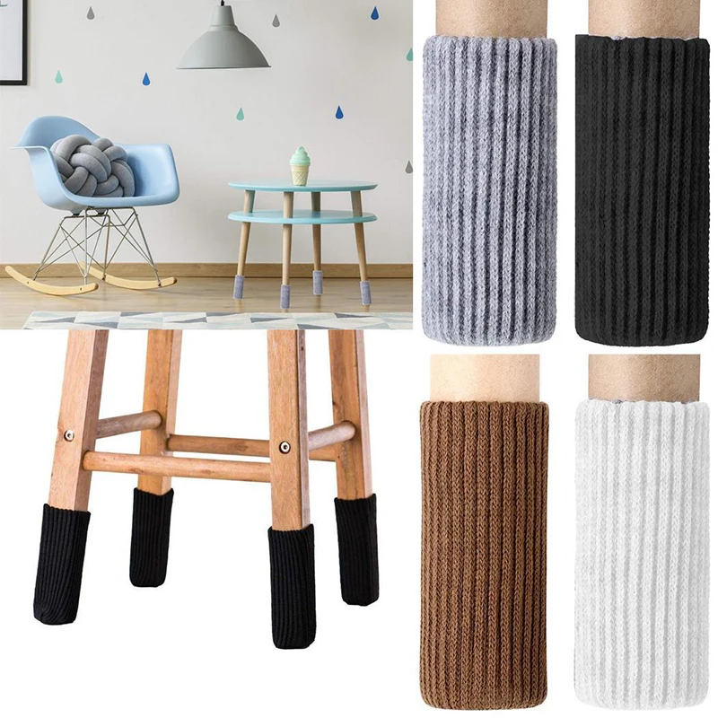 

Durable Furniture Safety Elastic Hardwood Floors Chair Leg Solid Floor Protector
