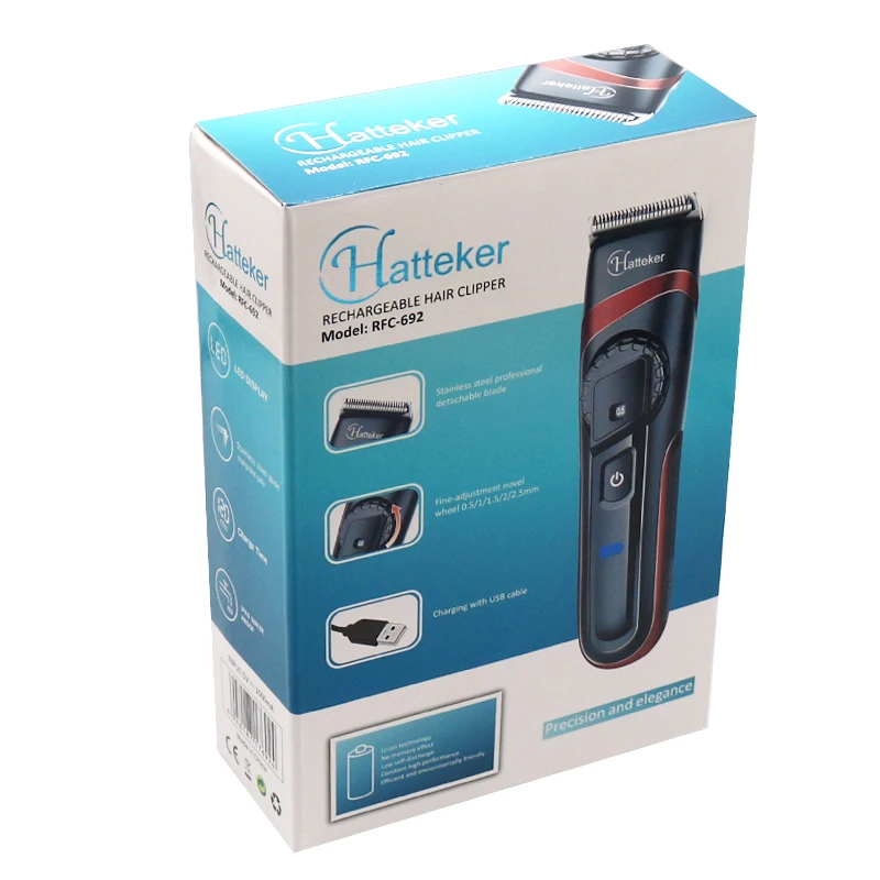 

cordless professional hair clipper for men waterproof electric hair trimmer beard trimer electric hair cutting machine kit