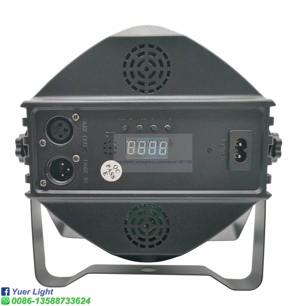 LED Strobe 36x3W DJ RGB UV Par Lights 3IN1 Wash Disco Light DMX Controller Effect For Small Paty KTV Stage Night | Освещение