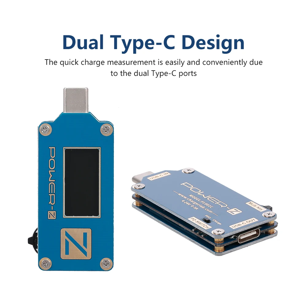 Зарядное устройство LAB power-Z PD тестер USB зарядное устройство измеритель напряжения тока power Bank детектор FL001C