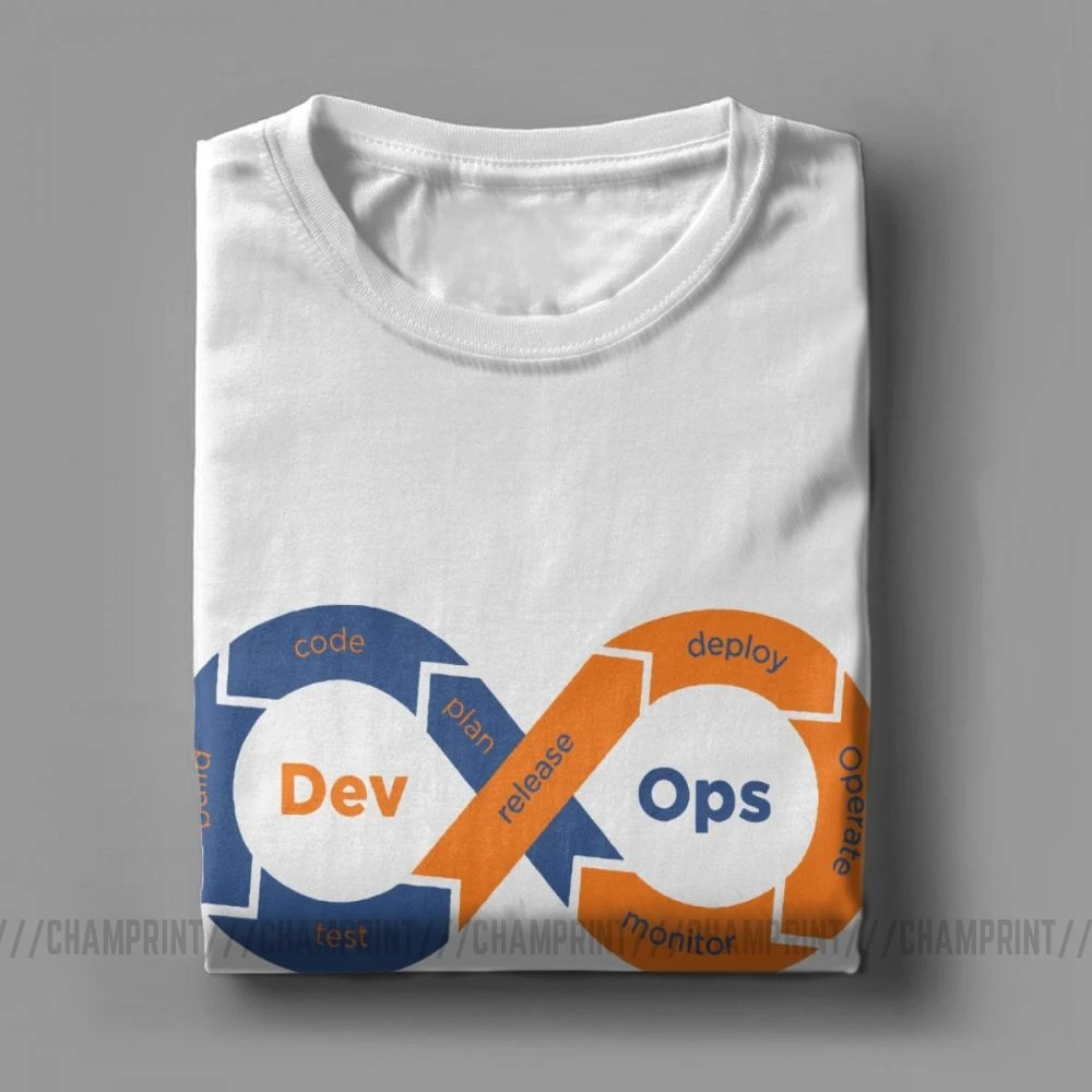 DevOps футболки программист питон компьютерное программное обеспечение