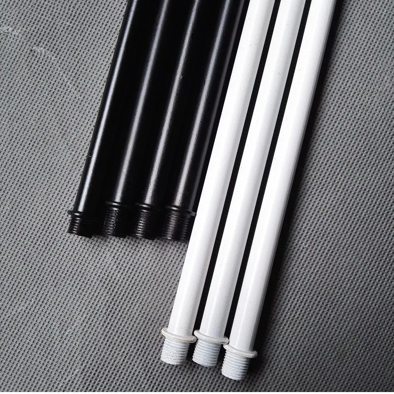 2 шт. черно-белая M10 двухсторонняя трубка с двумя концами наружная зубная