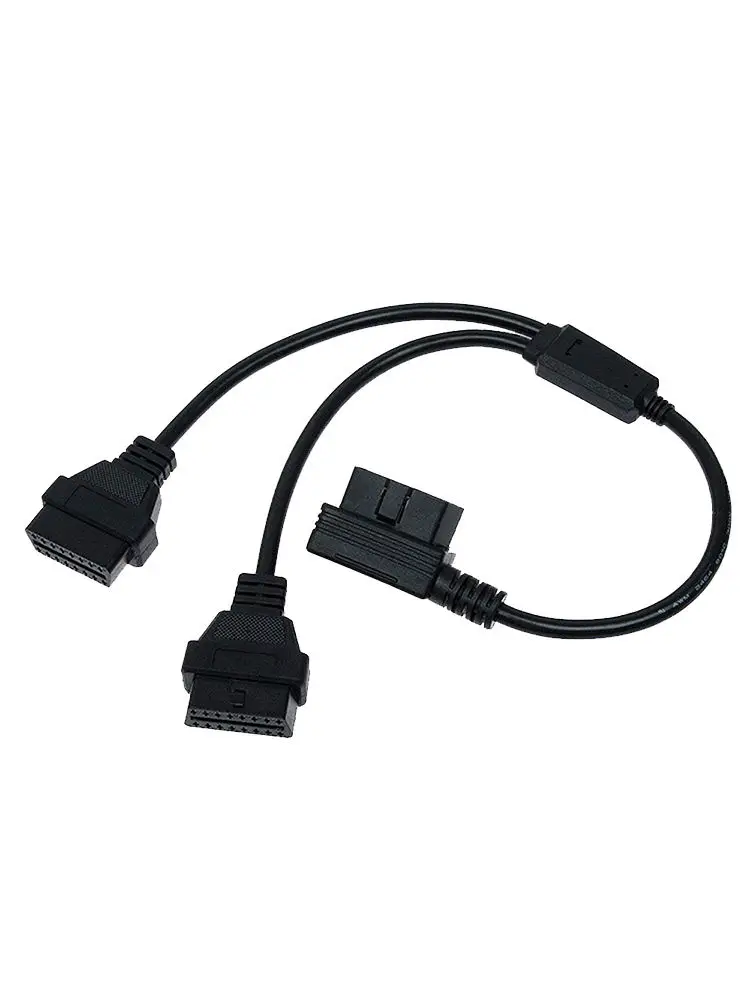 SPEORX RUIYYT 50 см OBD2 Удлинительный кабель штекер 16 контактов прямоугольный Y-образный
