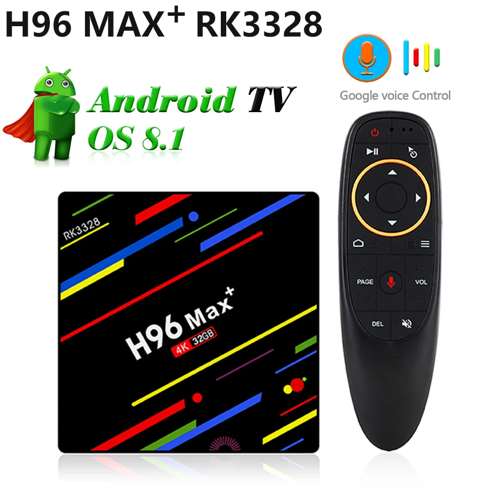 Приставка Смарт ТВ H96 Max plus Android 9 0 4 ядра RK3328 H.265|ТВ-приставки и медиаплееры| |