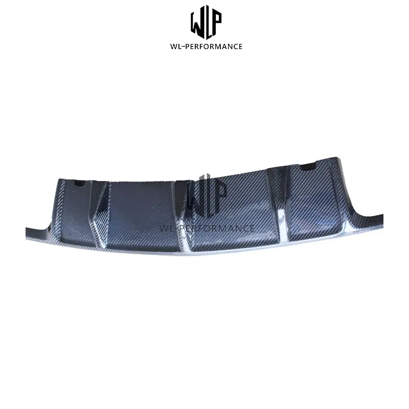 Задний диффузор W207 из углеродного волокна автомобильный Стайлинг для Mercedes Benz E