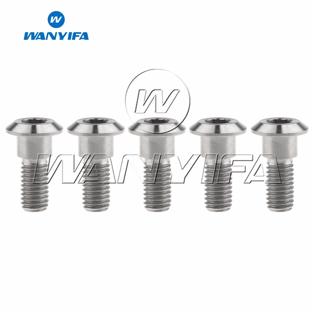 5 шт./лот мотоциклетные болты титановые задние тормозные винты для