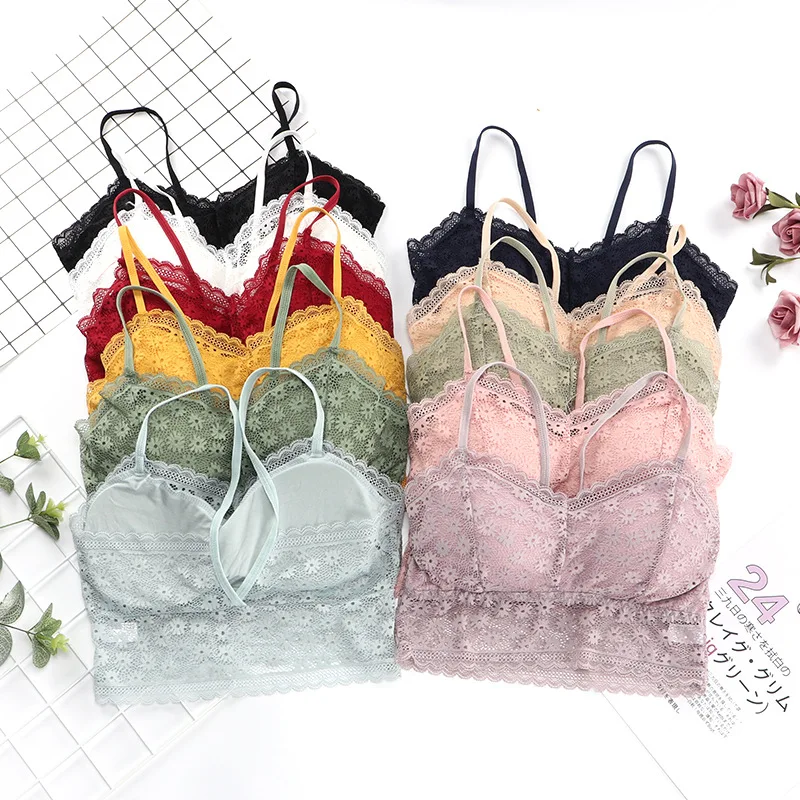 

Женский кружевной бюстгальтер с чашками пуш-ап и без косточек