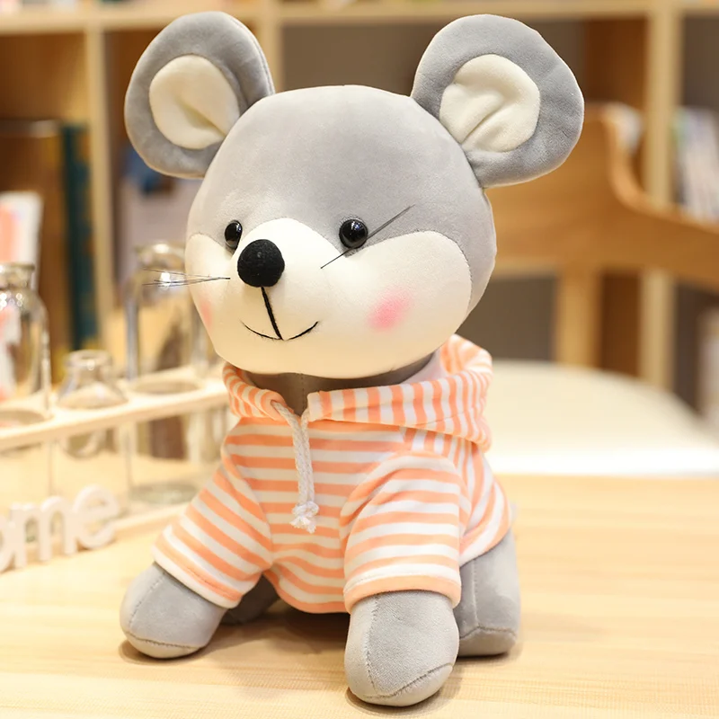 

Dropshipping Epacket shopify 1pc 25 33CM Lovely Cartoon Mouse Toy Stuffed Animal Doll Children Birthday Christmas Halloween Gift