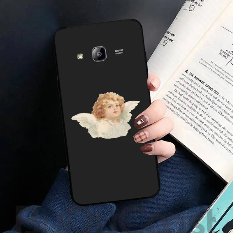 

cute little angel Phone Case For Samsung galaxy S 7 8 9 10 20 edge A 6 10 20 30 50 51 52 70 note plus