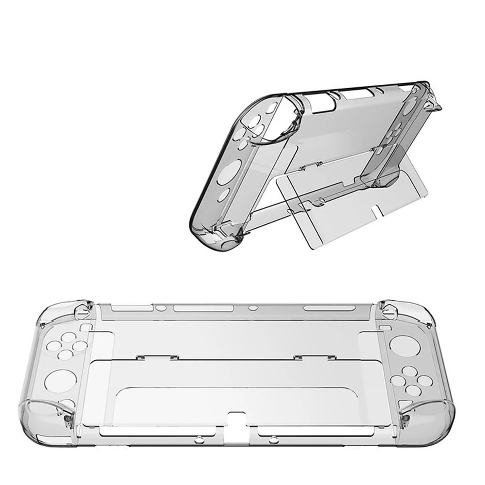 

Защитный чехол для игровой консоли Nintendo Switch OLED прозрачный противоударный защитный чехол с защитой от отпечатков пальцев