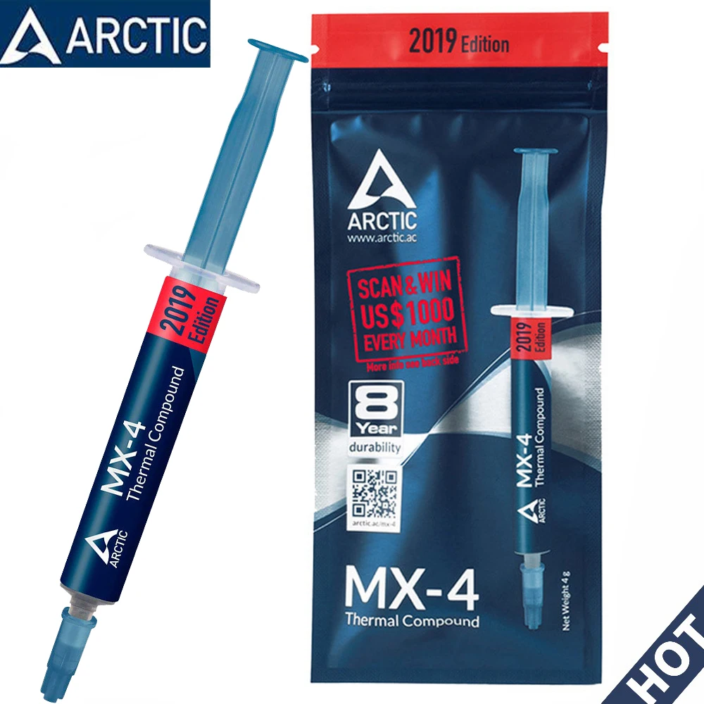 ДЛЯ ARCTIC 2020 2019 MX 4 4g 2g 8g 20g Процессор кулер вентилятор охлаждения Термальность