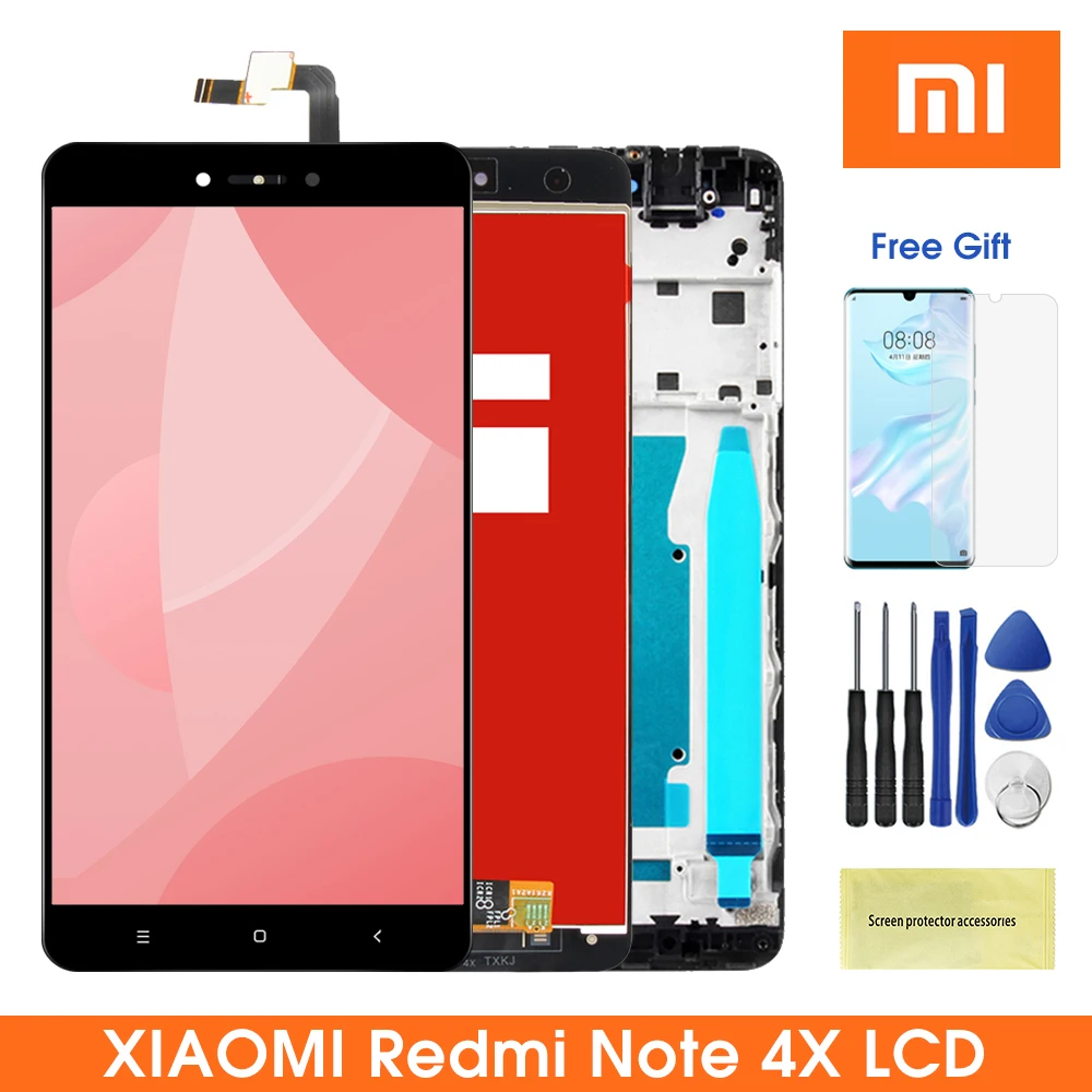 Оригинальный ЖК дисплей Note4X для Xiaomi Redmi Note 4X с сенсорным экраном 4 глобальная