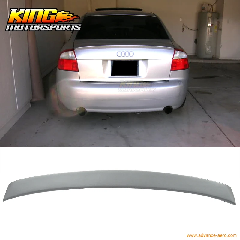 Подходит для 2002 2005 Audi A4 B6 Sedan Abt Style # Ly7G окрашенный спойлер багажника|spoiler audi a4 b6|spoiler