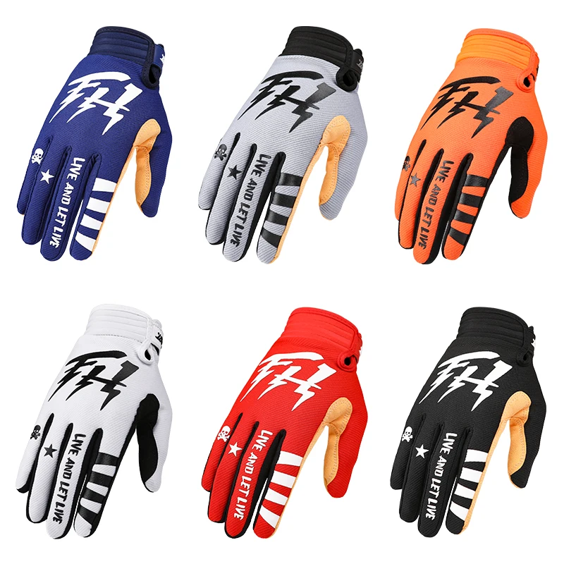 

Велосипедные перчатки с пальцами, перчатки для сенсорного экрана, спортивные противоударные велосипедные перчатки, перчатки для улицы, спо...