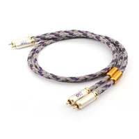 pair xlo signature s3 1 singled ended audio interconnect cable rca cable with gold plated rca jack