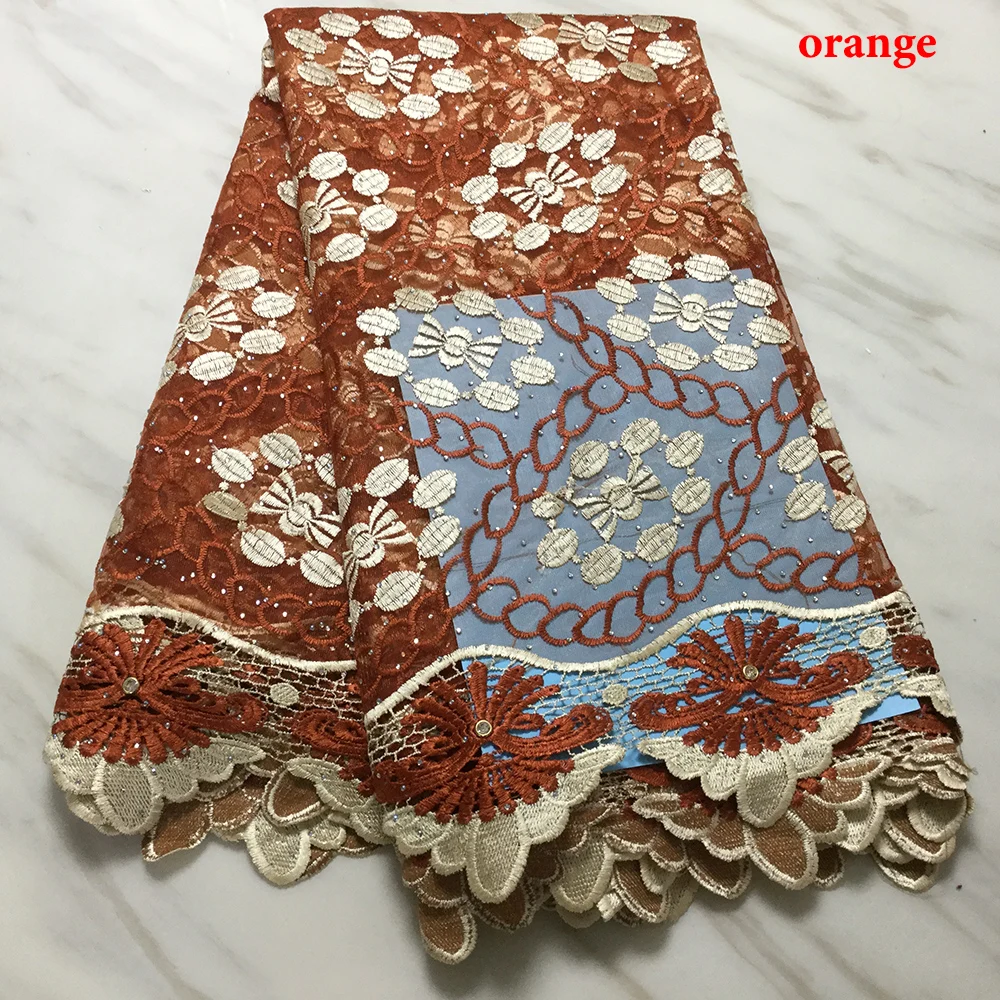 Розовый французский Тюль кружевная ткань высокого качества африканская 2020