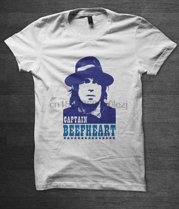 Футболка Captain Beefheart Music Rock N Roll Tom Waits Frank Zappa|Мужские футболки| |