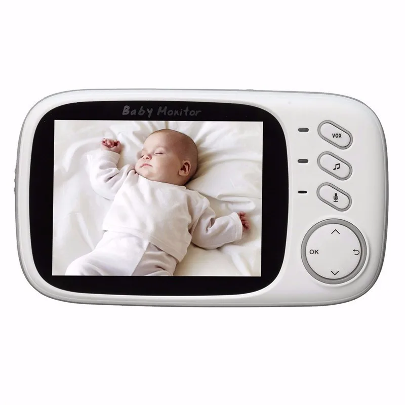 

3.2 Inch Wireless Video Color Baby Monitor 2 Way Audio Talk Temperature Monitoring Night Vision Surveillance Security Camera