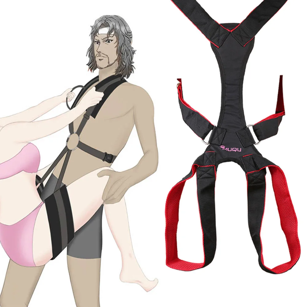 Секс-Качели Подвесные Двери БДСМ раб бандаж для взрослых сдержание открытые ноги