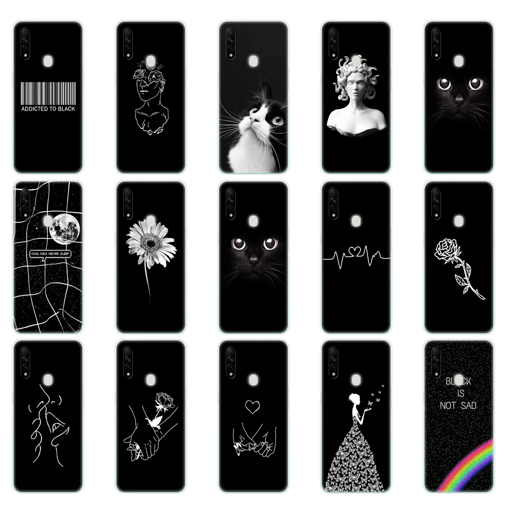 Силиконовый чехол для OPPO A31 мягкий из ТПУ Oppo A 31 2020 OppoA31 CPH2015 6 5 дюйма защитный
