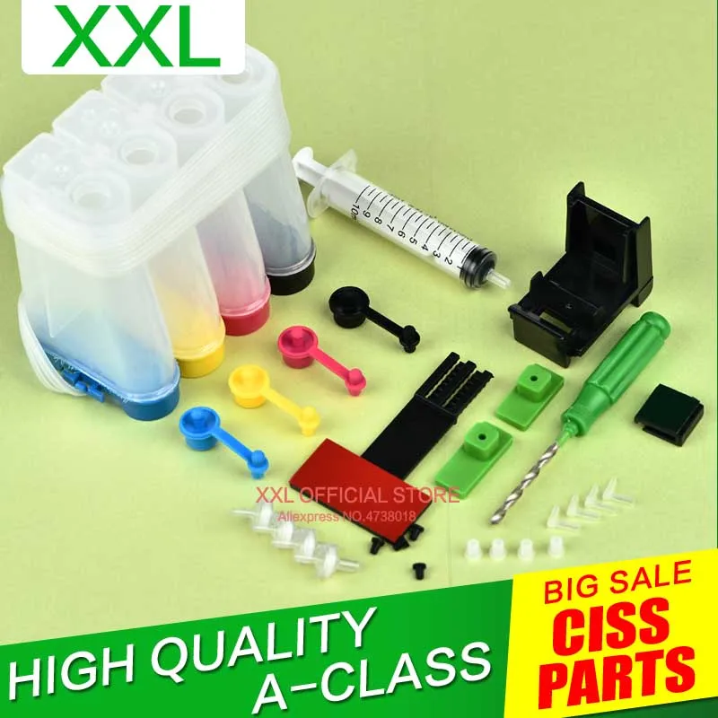 Система непрерывной подачи чернил CISS PG545 для принтера Canon MG3050 MG3051 MG3052 MG3053 Pixma.