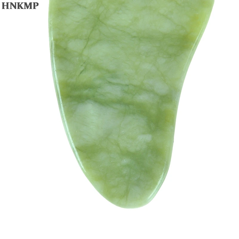 1 шт. Натуральный Темный нефрит камень доска гуаша инструмент массаж спа терапии