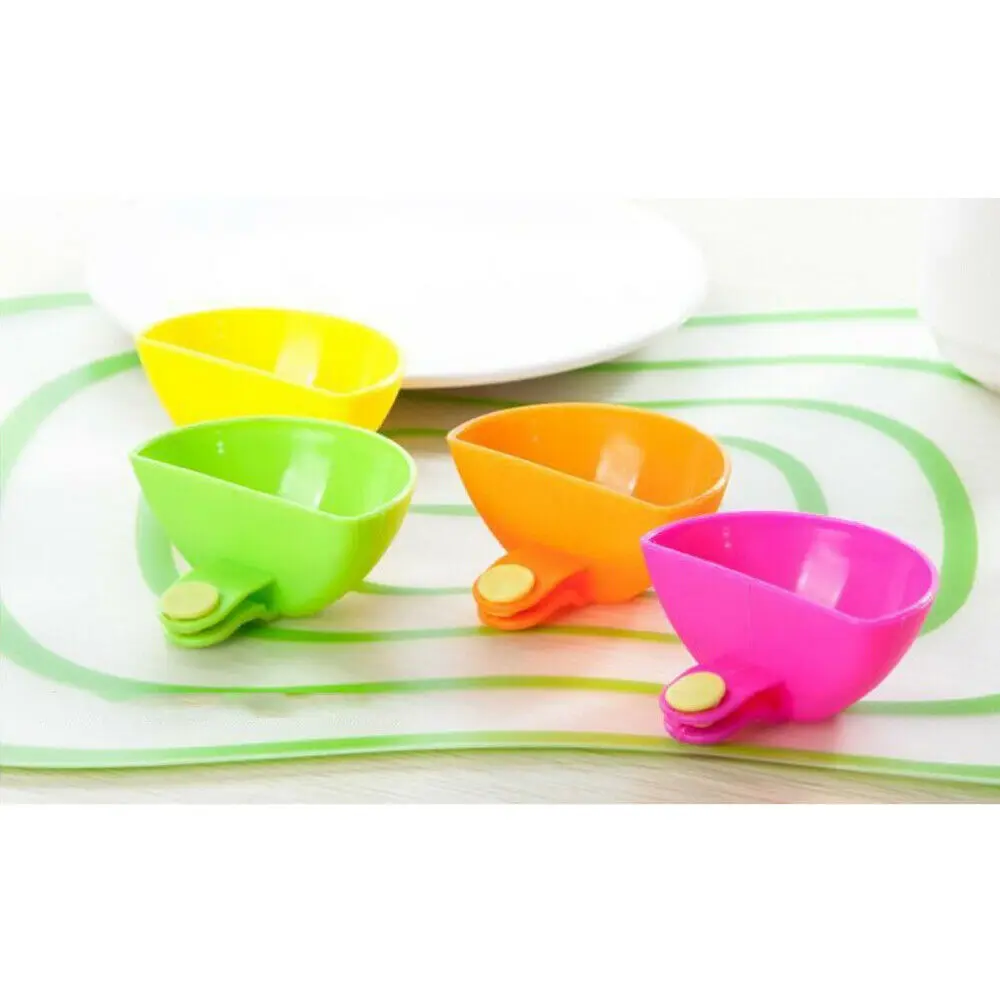 Kitchen Tools Dipzy Clips Dipping Sauce Holders Herb Spice Food Ketchup BBQ Blue Ranch Dressing Crate Kit |