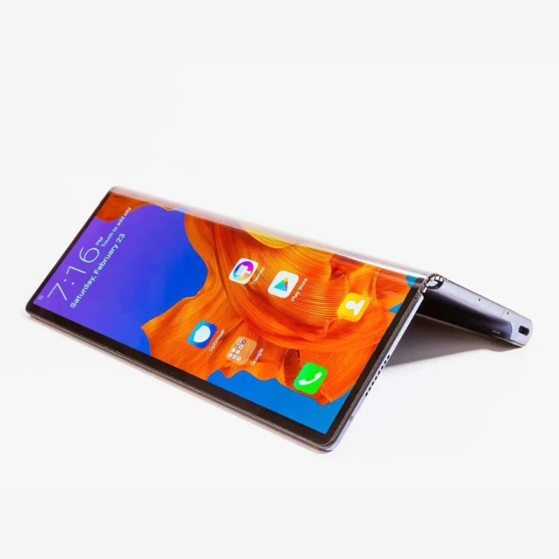 8GB 512GB huawei mate X, сложенный экран, 5G, мобильный телефон Kirin 980 Balong 5000, Android 9,0, 8 Гб ram, 512 ГБ rom, NFC, МП, отпечаток пальца - Цвет: 8GB 512GB
