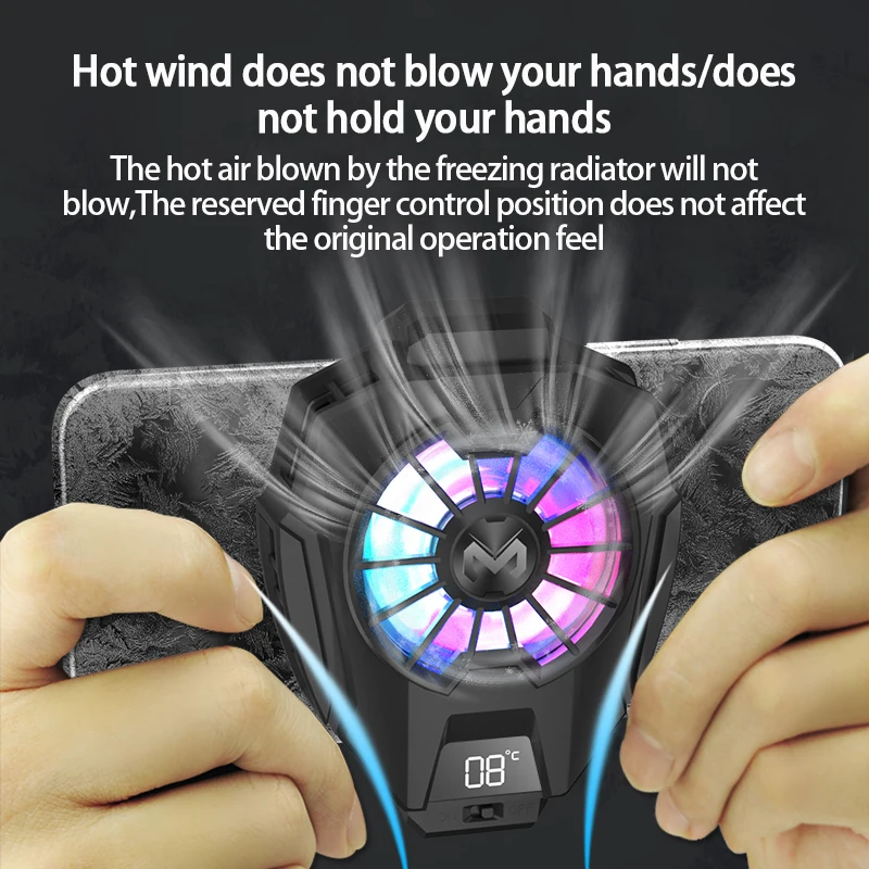 Portable Mobile Phone Radiator Cooling Fan Case DL05 For PUGB Cooler |