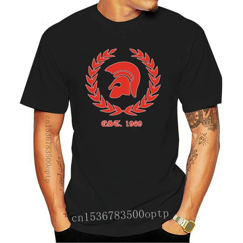 

New T-Shirt 2021 Funny Men 2021 Arrival Hipster Shirts Trojan Skinhead T-Shirt Ska,Punk,Oi,Revolution,1969 Tee Shirts Casual