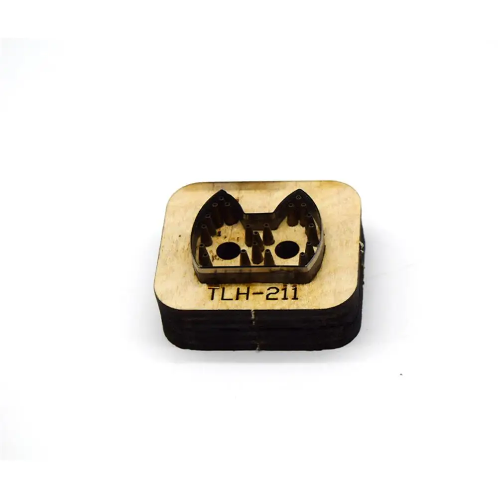 Wooden Die Cutting Diy 2020 Kitten key head ornament Dies Fille Scrapbooking Suitable For Die-cutting Machines | Дом и сад