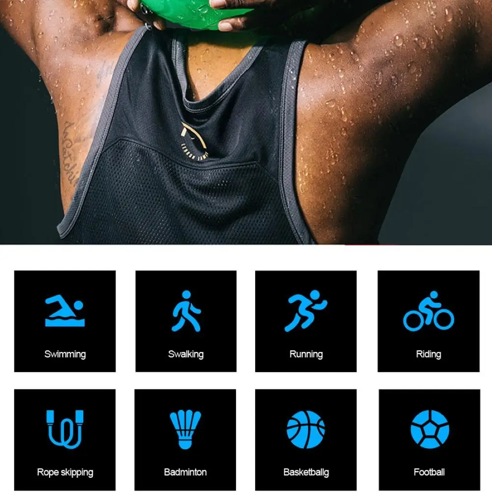 S08 водонепроницаемый монитор сердечного ритма во время сна напоминание о звонках