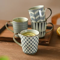 ceramic mugs coffee cups with handles tea cup for office and home dishwasher and microwave safe japan style 275ml simple mug