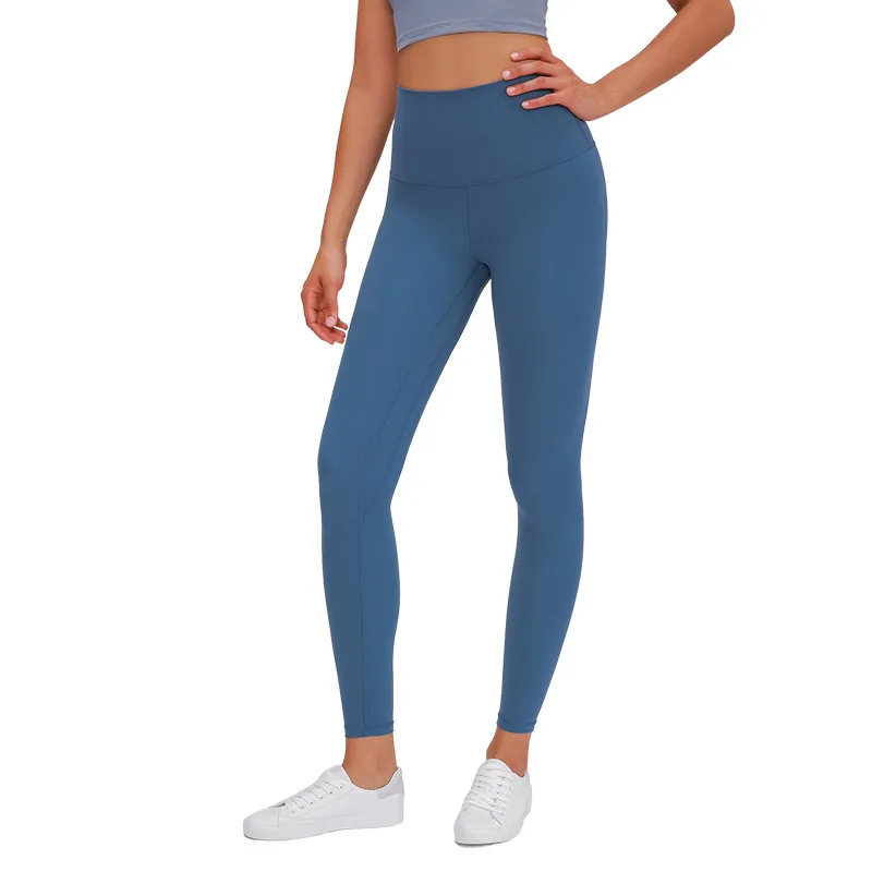 

SUPER HIGH RISE Fitness Athletic Legging Yoga Pants Women Buttery-Soft Naked-feel Workout Gym Sport Legging Inseam 24"