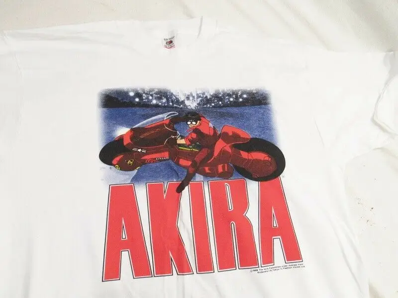 Винтажная Футболка AKIRA 1988 отличная XXL 2-сторонняя KODANSHA FASHION VICTIM |