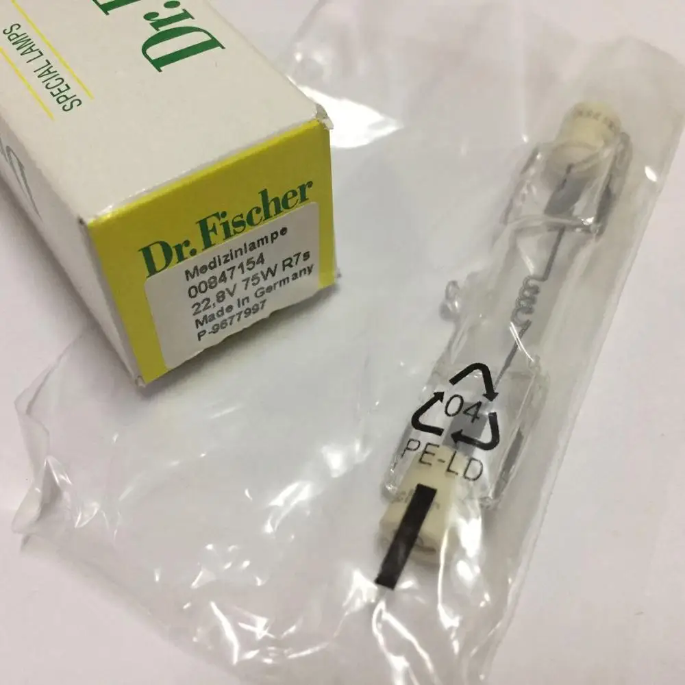 Dr.Fischer 22 8 в 75 Вт Германия R7S Запасная лампа 00847154 двухсторонний свет H01833