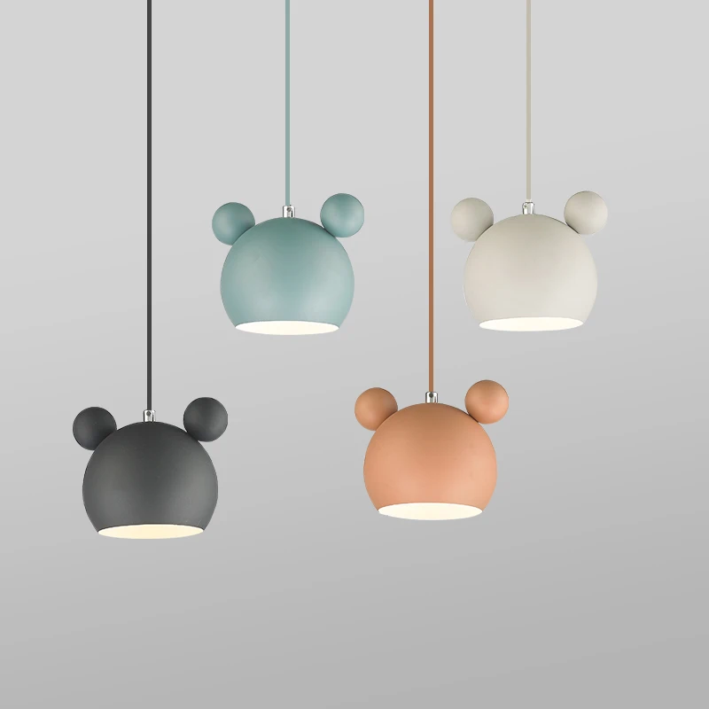 Скандинавский настенный светильник с Микки-Маусом прикроватная бра для спальни