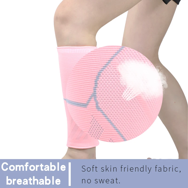 Компрессионные рукава для мужчин и женщин шина голени облегчение боли езда на