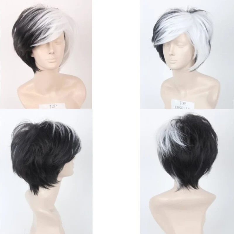 

Adult/kids Descendants 3 Carlos Gil Jumpsuit Wig Cosplay Costume Polyester 3D Printed Halloween Costumes for Children