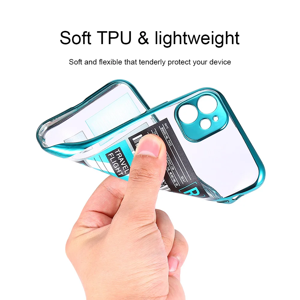 Роскошный защитный бампер для камеры прозрачный чехол телефона iPhone 11 Pro Max XS XR 7 8