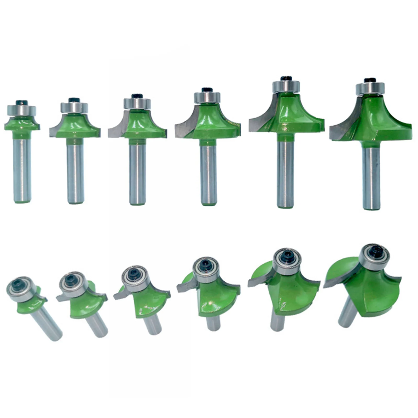 

Router Bits Set, Round Over Carving Edge Blade, Milling Cutter Kit, 6pcs