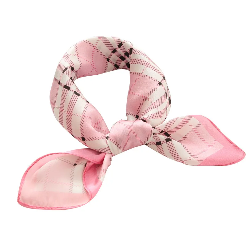 

Hot 2020 100% Natural Real Silk Neckerchief For Women Print Square Scarf Headscarf Pure Bandana Hijab Foulard Scarves Pashmina