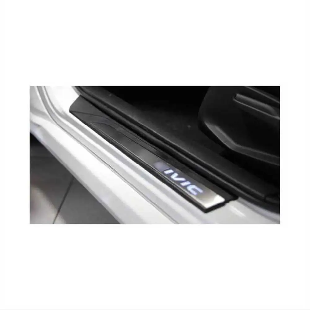 4 шт./компл. Защитная Накладка на порог автомобильной двери для HONDA CIVIC 2016 2020