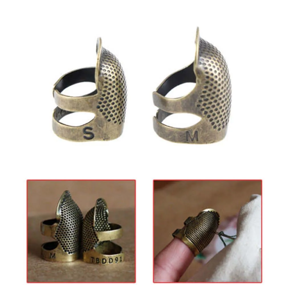 1pc large Thimble 3 шт. многофункциональные эластичные анти-скачки иглы для бытовой швейной машины 4 размера доступны DIY ткань швейные бытовые аксессуары - Цвет: 1pc large Thimble