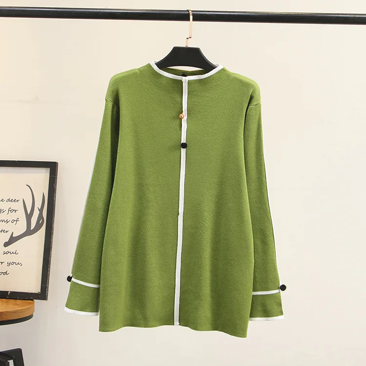 Повседневные свитера размера плюс осень 2019 женские модные свободные с длинным