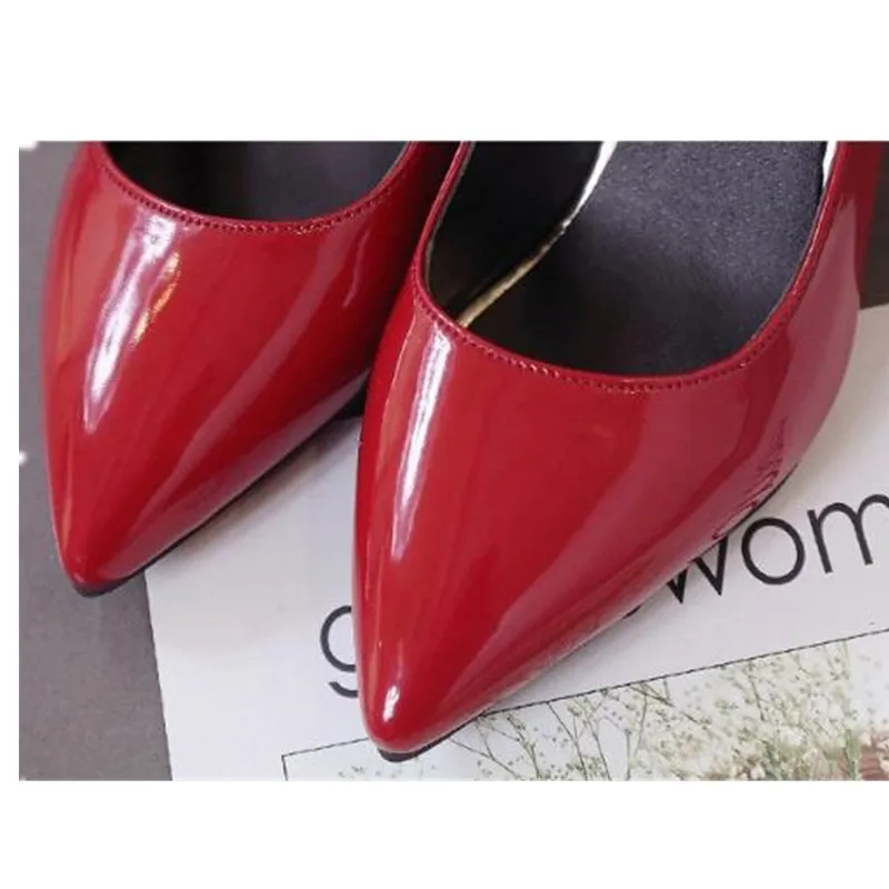 2020 осенние пикантные туфли для свадьбы и выпускного Женская обувь с острым