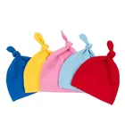 Детская шапка, шапка ярких цветов для мальчиков и девочек, детские облегающие шапки, хлопковые шапки для новорожденных, детские шапки, новинка, высокое качество