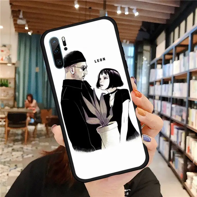 

Leon Matilda Natalie Portman LOVE Phone Case For Huawei honor Mate P 9 10 20 30 40 Pro 10i 7 8 a x Lite nova 5t